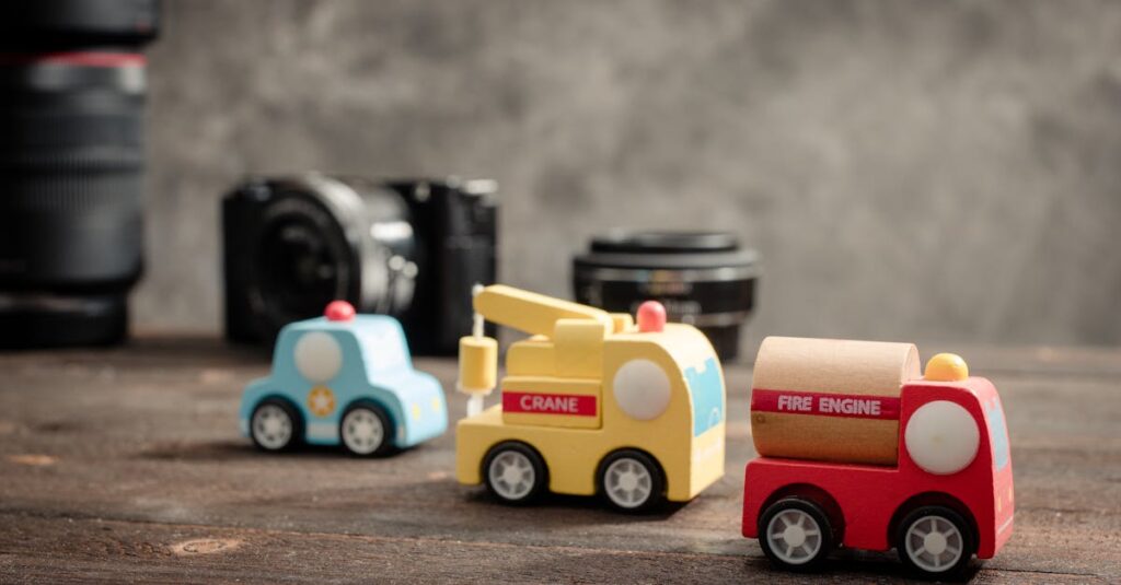 サブスクおもちゃサービスの口コミ評価を見ているイメージ