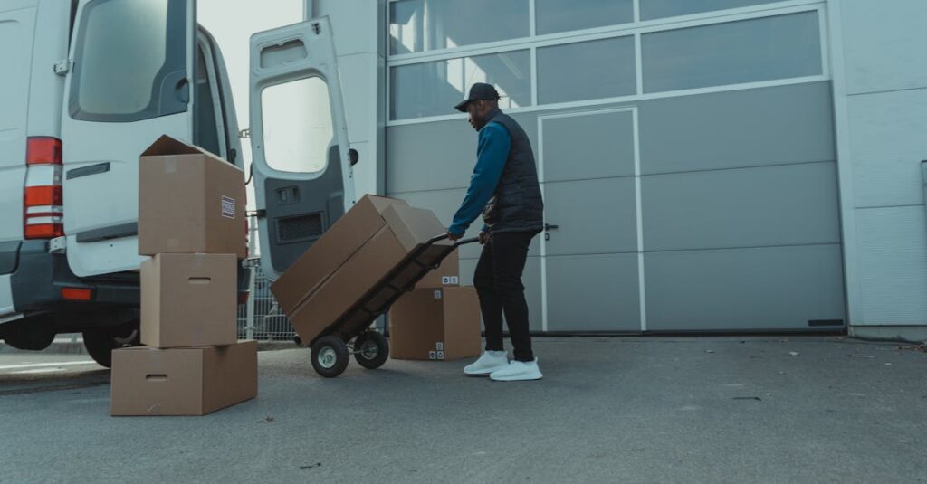 パルシステムの配達対応エリアを地図で確認する様子