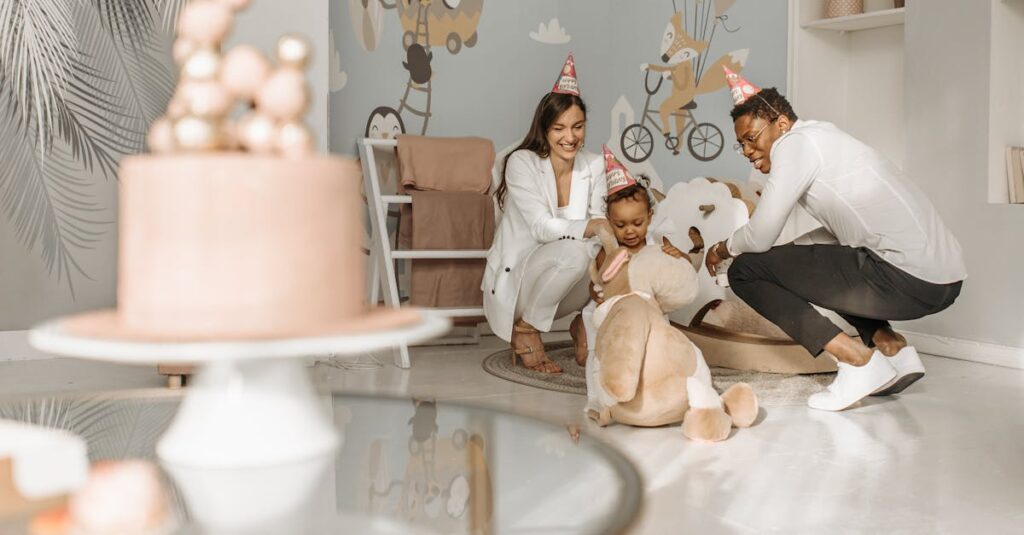 知育玩具のサブスクやレンタルサービスを検討する子育て中の両親のイメージ