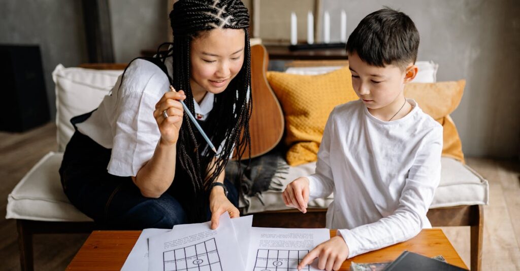 千葉県の教育事情に詳しい家庭教師が地域ごとの学習傾向に対応している様子