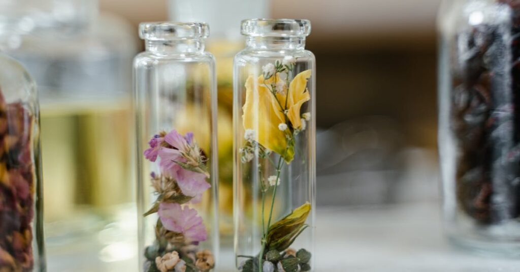 アロベビー ミルクローションの香りに好みが分かれる様子。天然アロマの香りを嗅ぐママの表情。