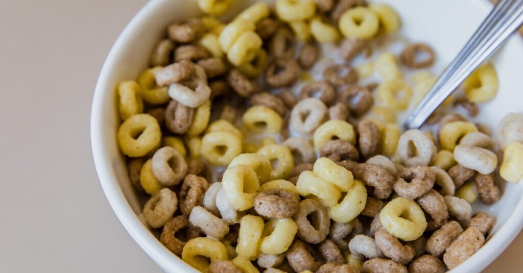 栄養バランスの良い食事が時短で完成している様子